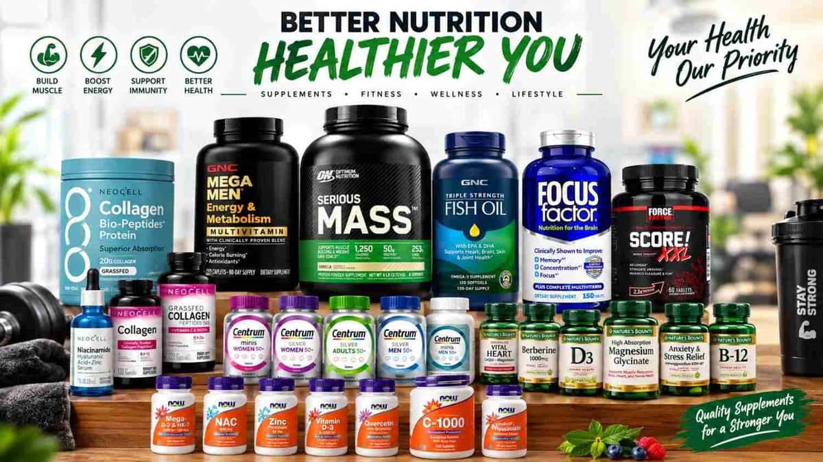Shop Supplements & Vitamins at ShwapnoMart