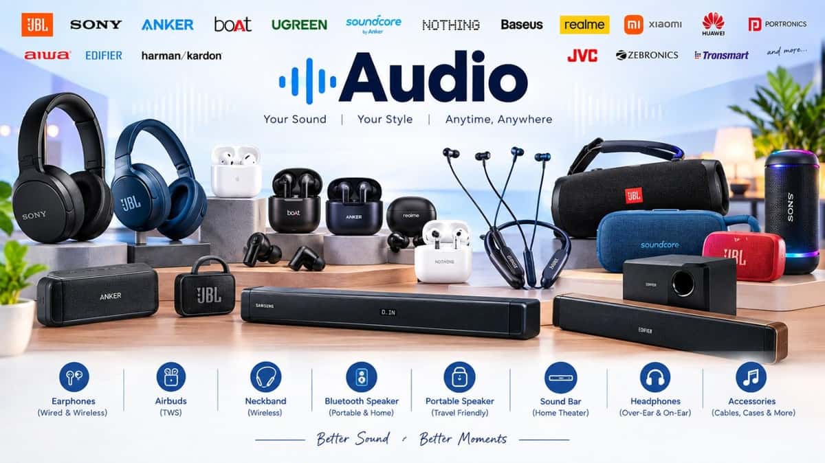 Shop Audio at ShwapnoMart