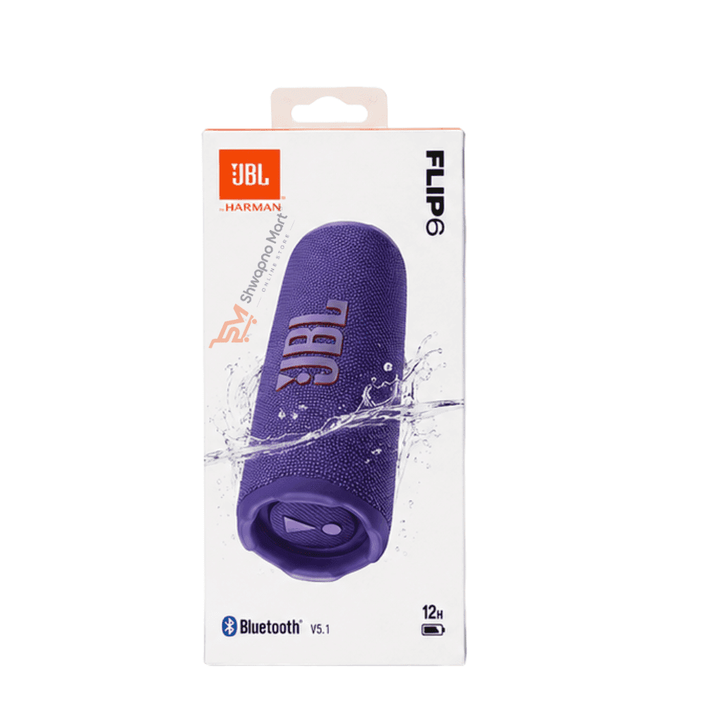 JBL Flip 6 Portable Waterproof Bluetooth Speaker