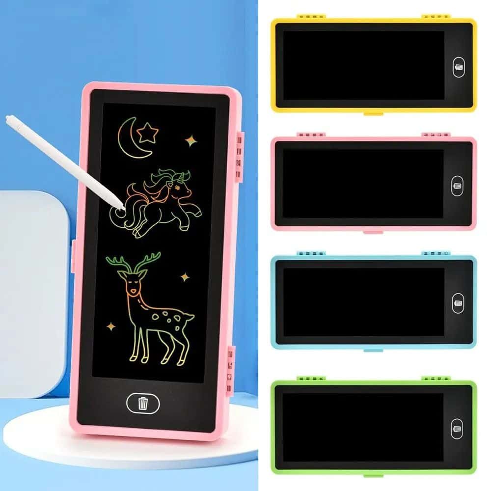 LCD Screen Pencil Case 2-in-1 Double Layer Pen Holder | shwapnomart
