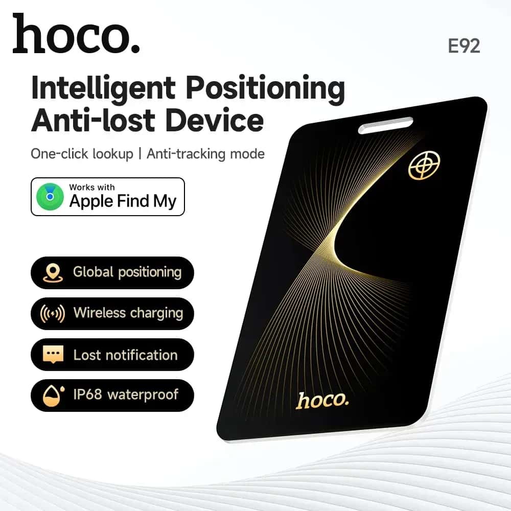Hoco E93A Smart Finder Anti-Lost Positioning Tag Long Standby Bluetooth Tracker