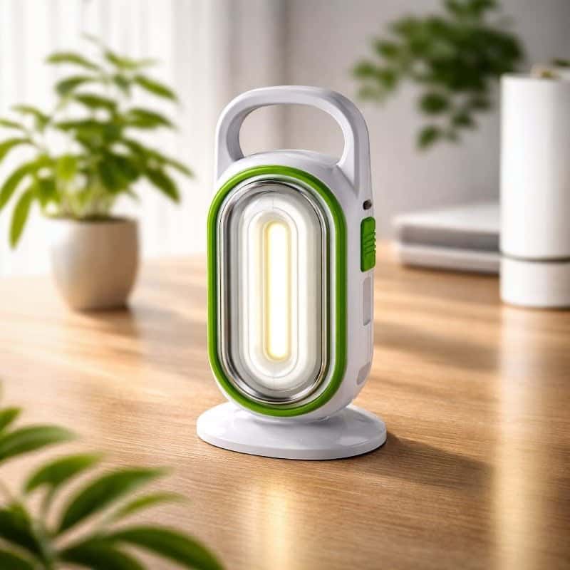 Rechargeable LED Emergency Light Desk Lamp YG-7931U Round Tube | shwapnomart