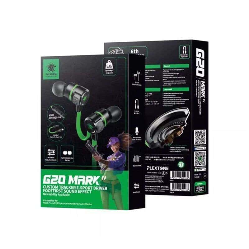 Plextone G20 Mark IV Gaming Headset with Mic Type-C | shwapnomart