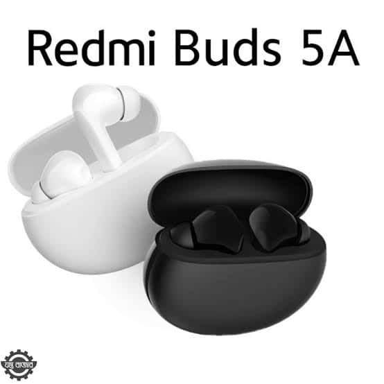 Redmi Buds 5A Noise Cancelling Wireless Earbuds | shwapnomart
