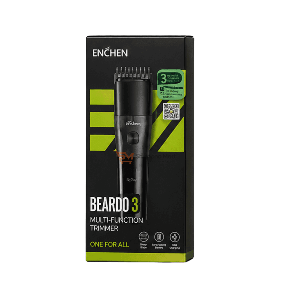 ENCHEN Beardo 3 Multi-Function Trimmer USB Rechargeable Beard & Hair Clipper
