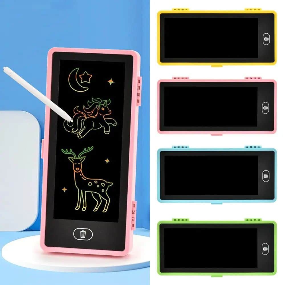LCD Screen Pencil Case 2-in-1 Double Layer Pen Holder | shwapnomart