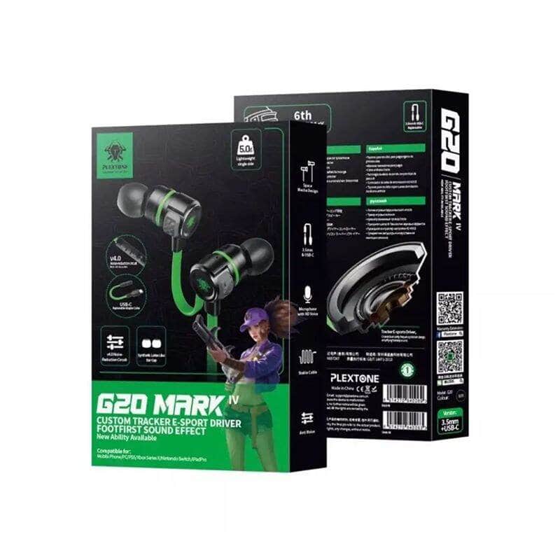 Plextone G20 Mark IV Gaming Headset with Mic Type-C | shwapnomart