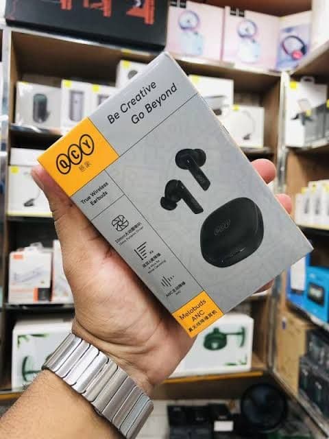 QCY MeloBuds ANC True Wireless Earbuds – 10mm Dynamic Driver, 6-Mic Noise Cancellation - Image 3