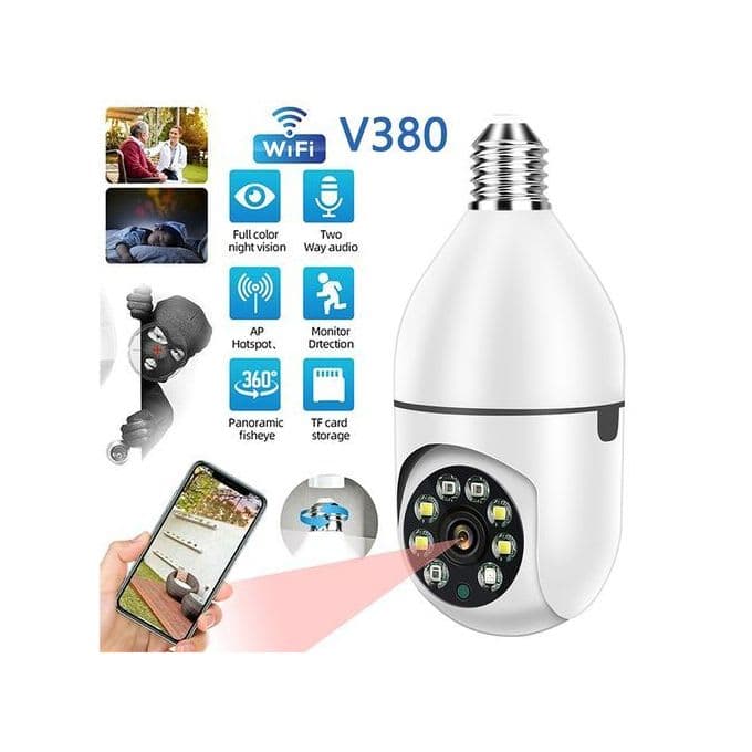 WiFi Bulb Camera with Motion Tracking | shwapnomart - Image 3