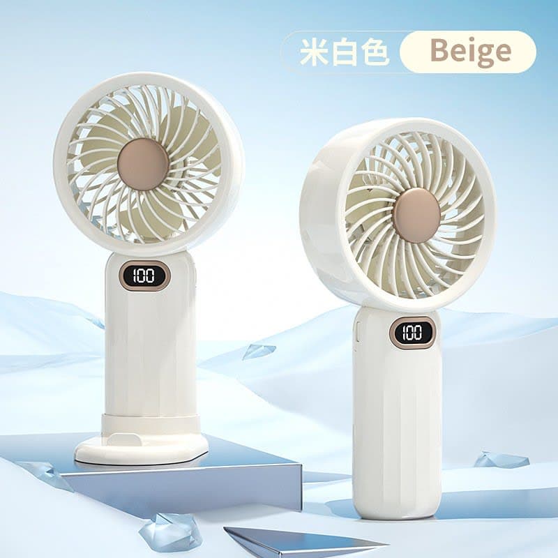 Mini Desk Fan Digital Display 100 Speed | shwapnomart - Image 3