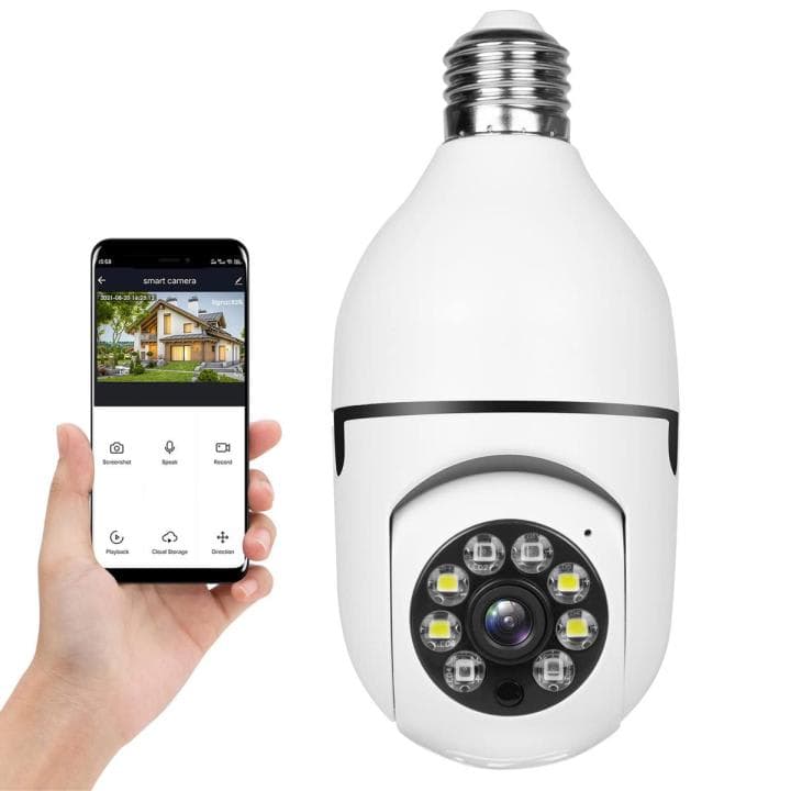 WiFi Bulb Camera with Motion Tracking | shwapnomart - Image 2