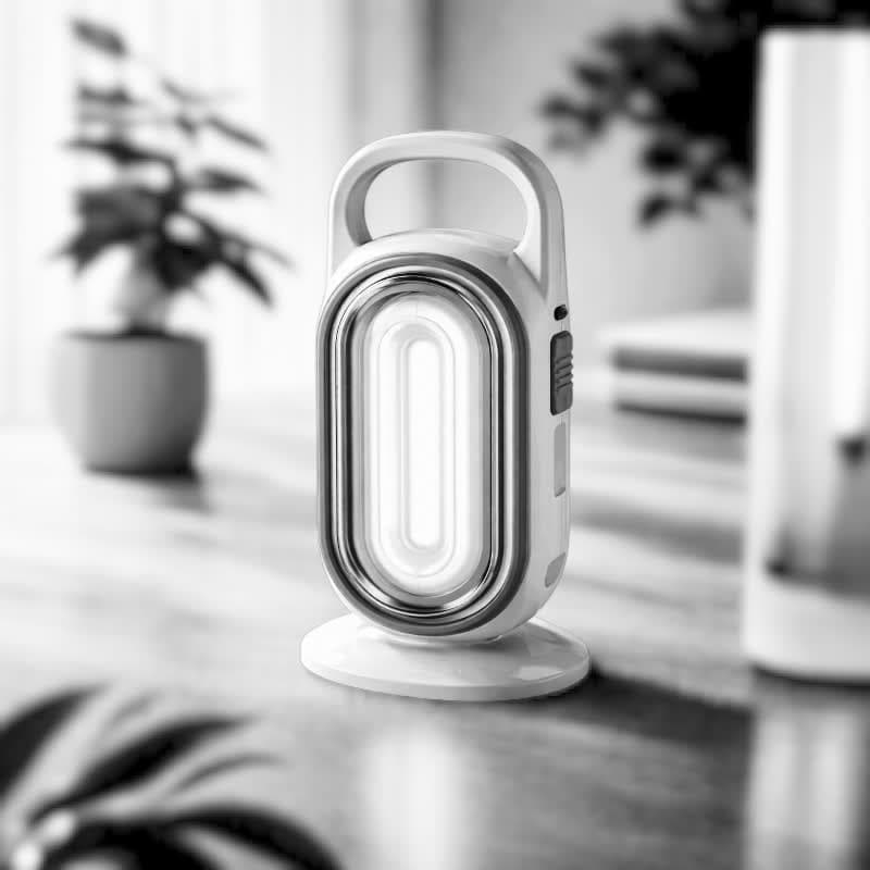 Rechargeable LED Emergency Light Desk Lamp YG-7931U Round Tube | shwapnomart - Image 2