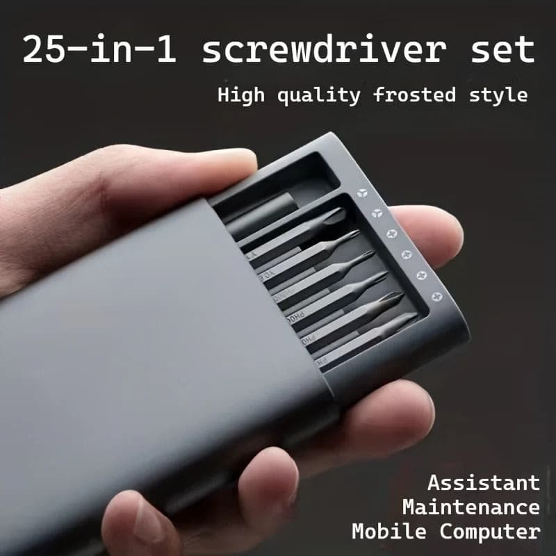 Mini Screwdriver Set 25-in-1 Precision Flathead & Crosshead | ShwapnoMart - Image 3