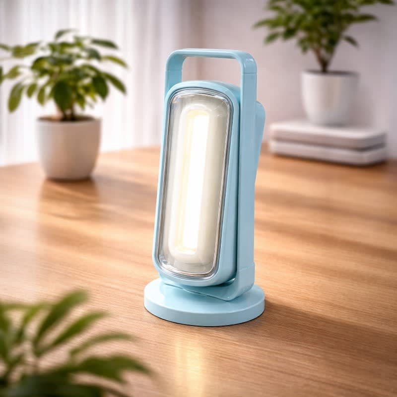 Rechargeable LED Emergency Light Desk Lamp YG-8011U Round Tube | shwapnomart - Image 2