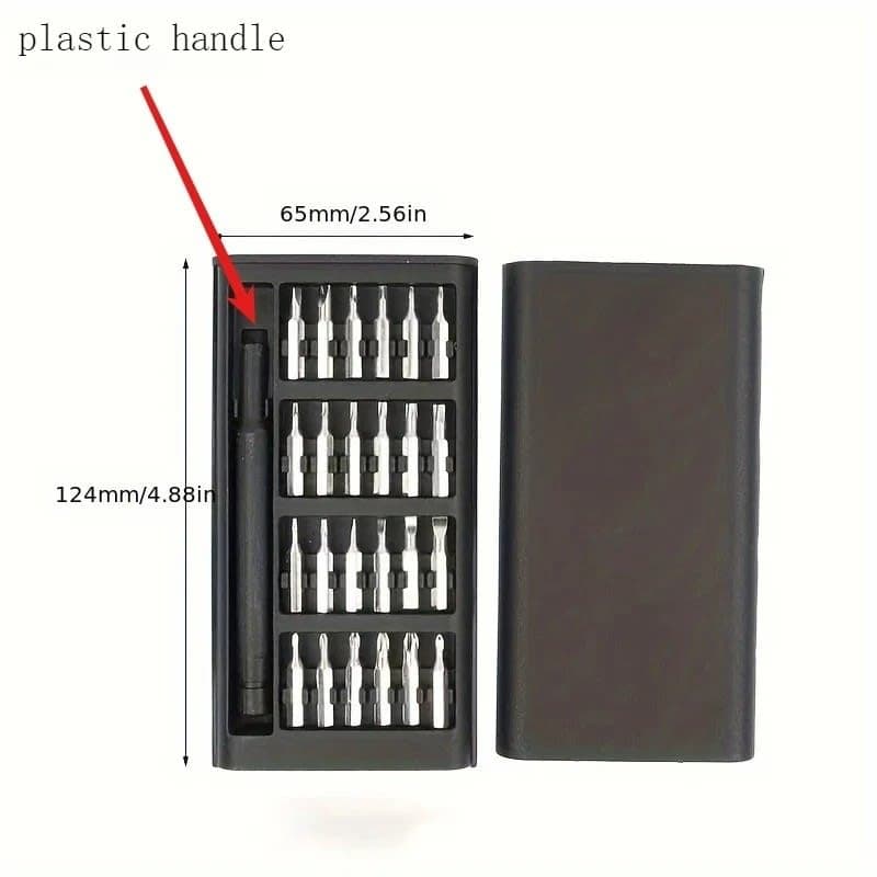 Mini Screwdriver Set 25-in-1 Precision Flathead & Crosshead | ShwapnoMart - Image 2