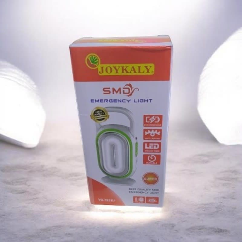 Rechargeable LED Emergency Light Desk Lamp YG-7931U Round Tube | shwapnomart - Image 3