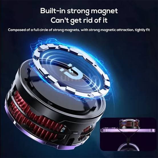MEMO CX08 15W Magnetic Freezing Phone Cooler | Semiconductor Gaming Cooling Fan - Image 2