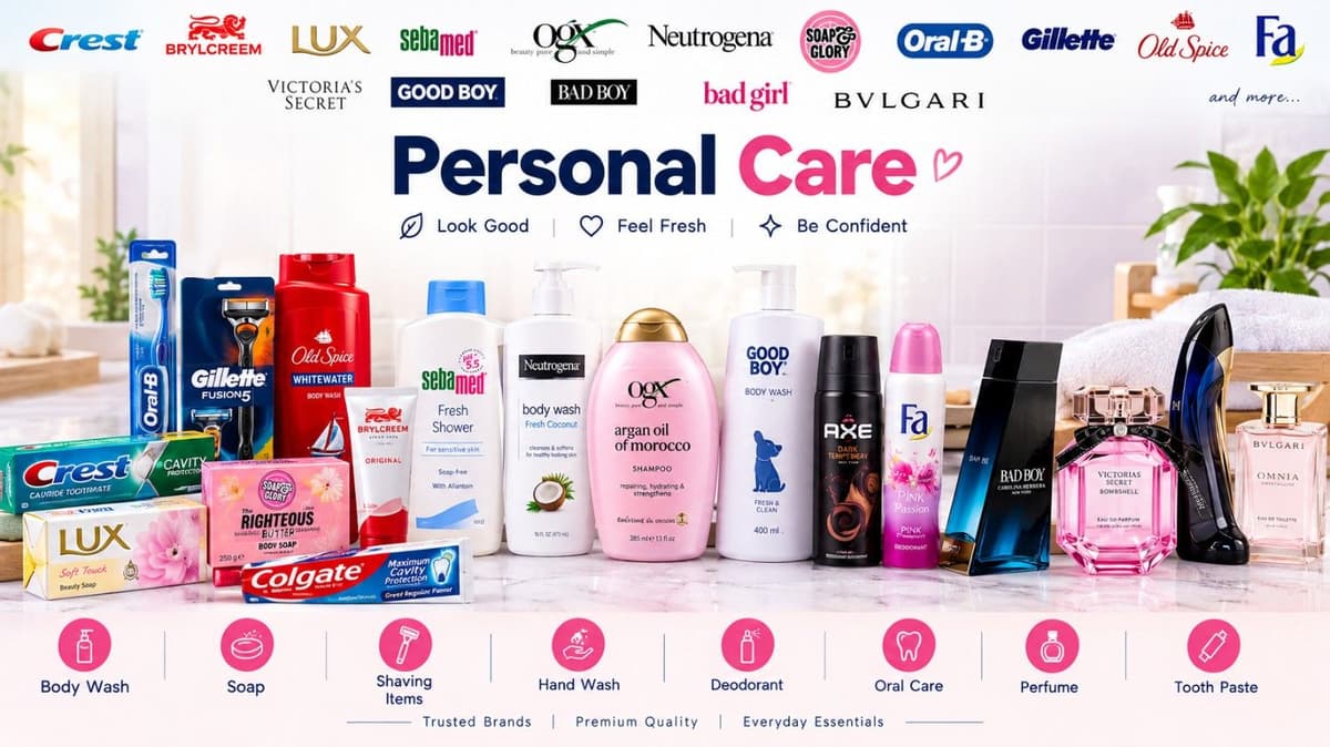 Personal Care category banner