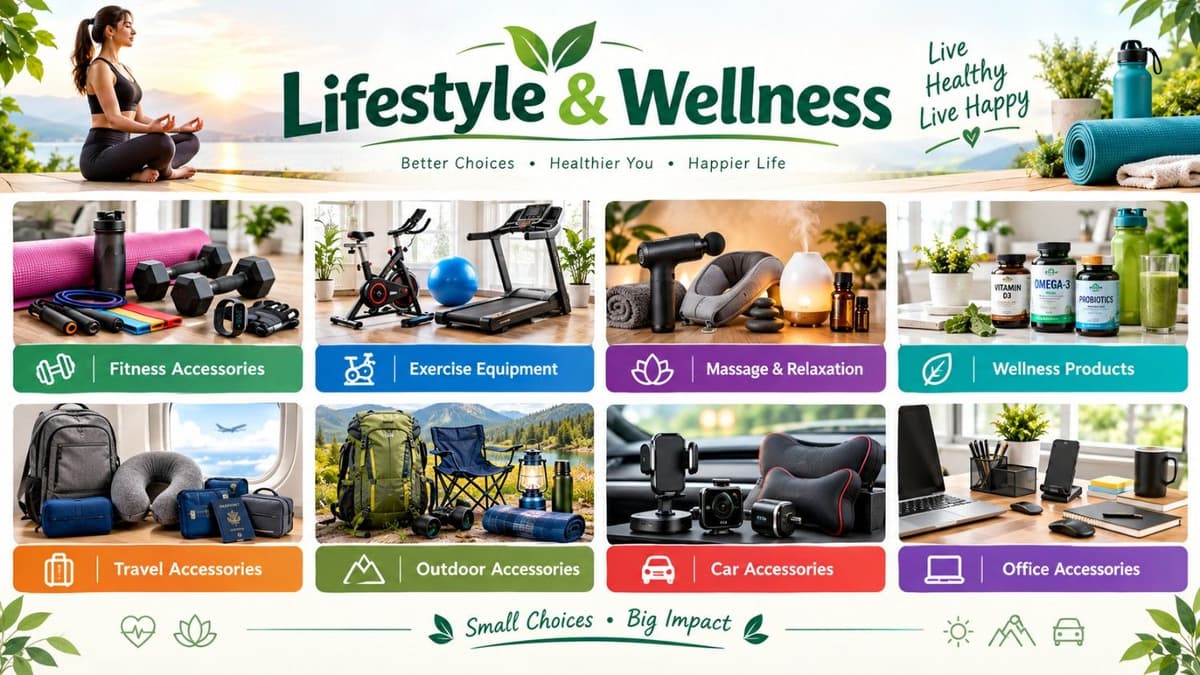 Lifestyle & Wellness category banner
