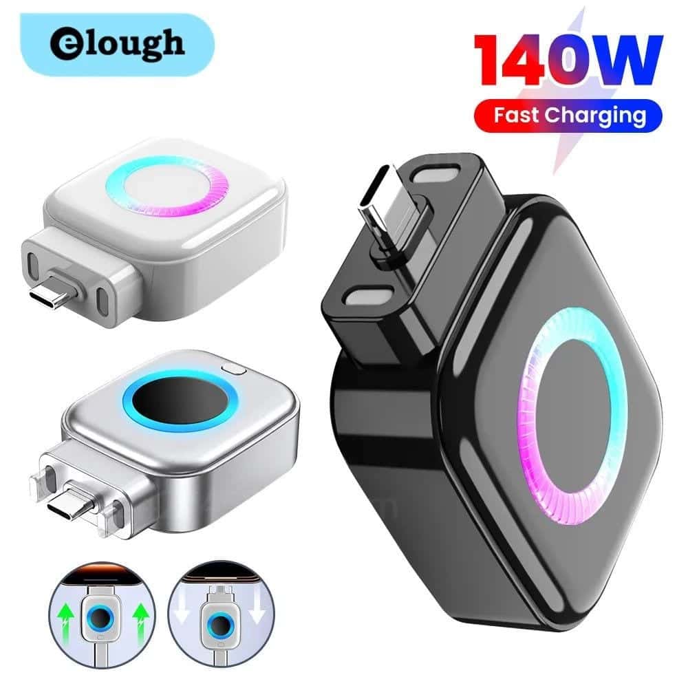 Type-C Fast Charging Adapter 140W Auto Power-Off Smart Battery Protection | shwapnomart