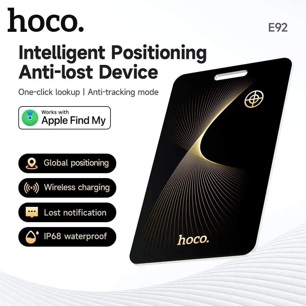 Hoco E93A Smart Finder Anti-Lost Positioning Tag Long Standby Bluetooth Tracker