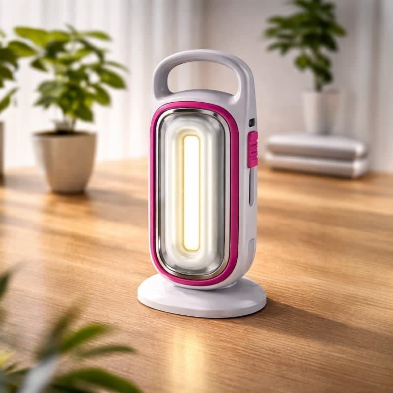 Rechargeable LED Emergency Light Desk Lamp YG-7925U Round Tube | shwapnomart
