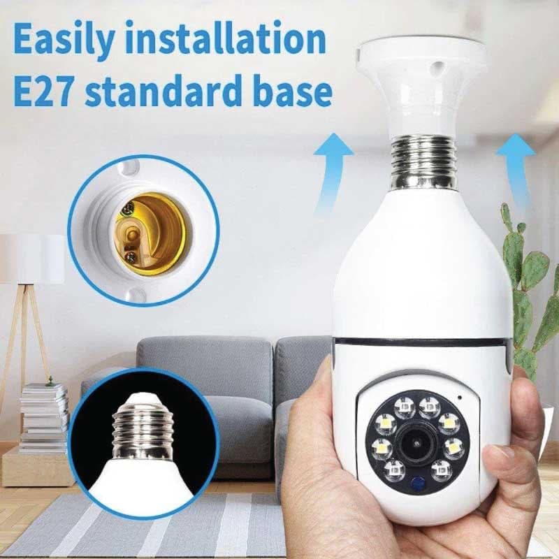 WiFi Bulb Camera with Motion Tracking | shwapnomart